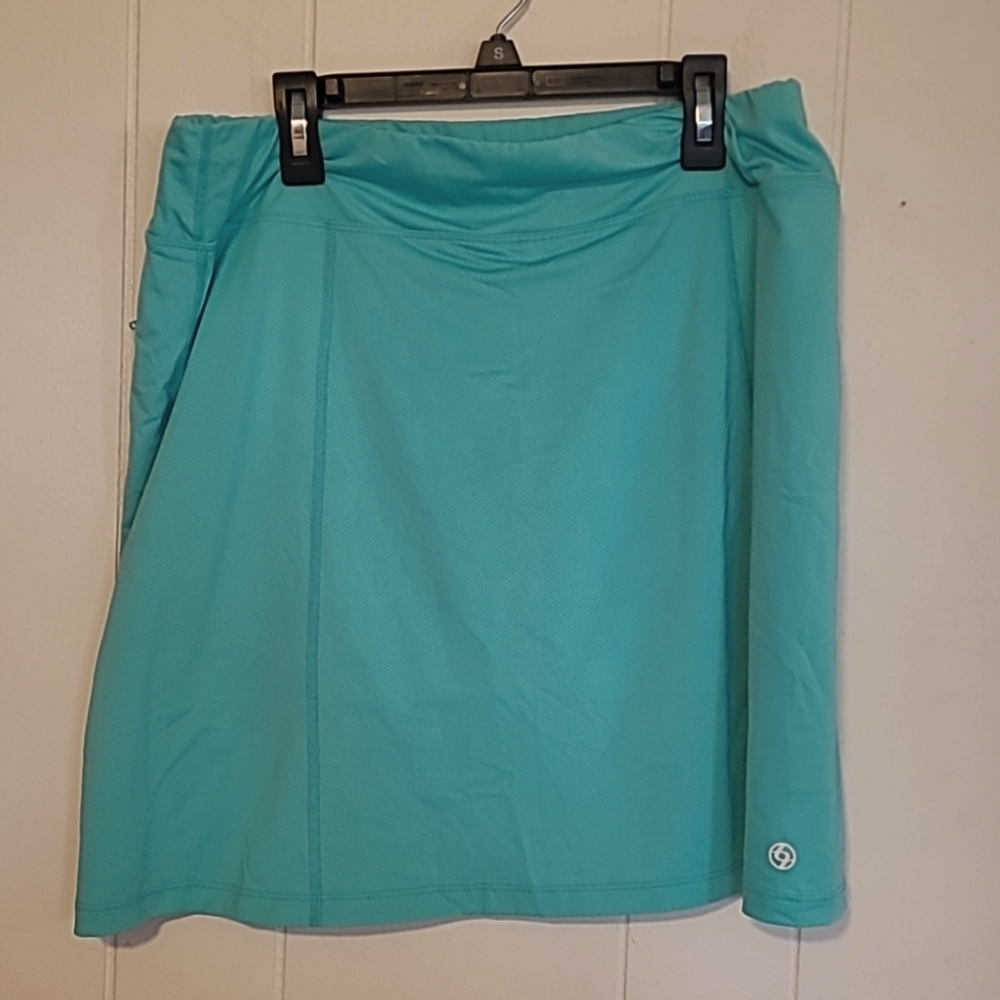 Lija teal skort